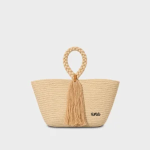 Coco Loop Beige Rope Handbag for Everyday Style
