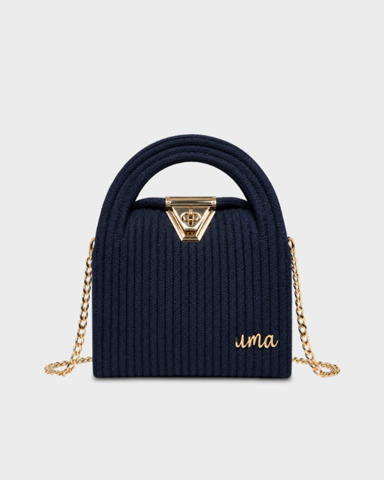 Noir Canvas Indigo Rope Sling & Hand Bag