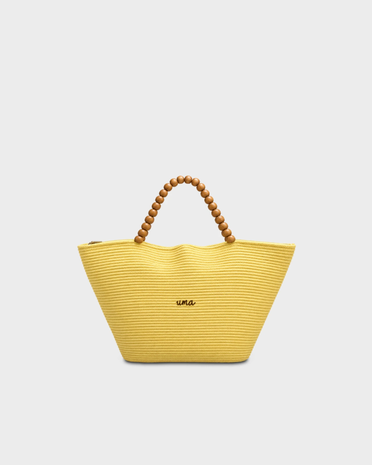 Sunshine Yellow Rope Handbag for Everyday Style